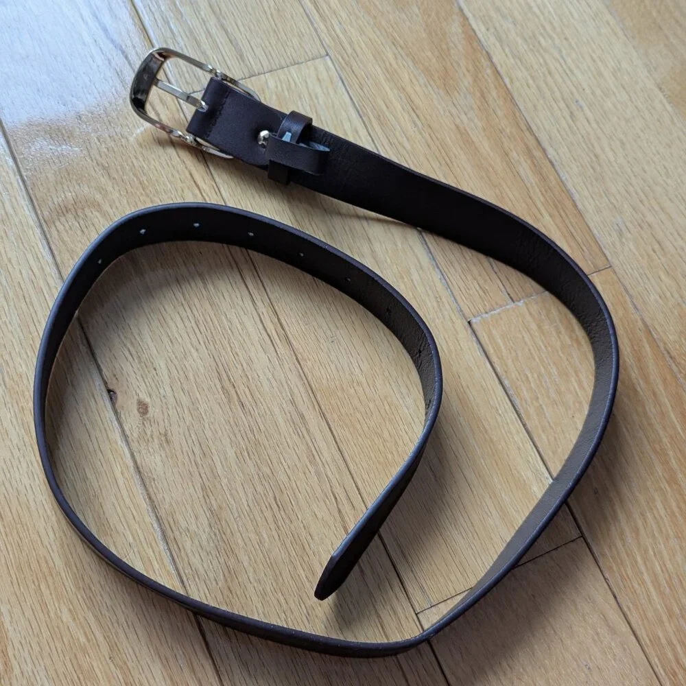 Brown Leather Belt